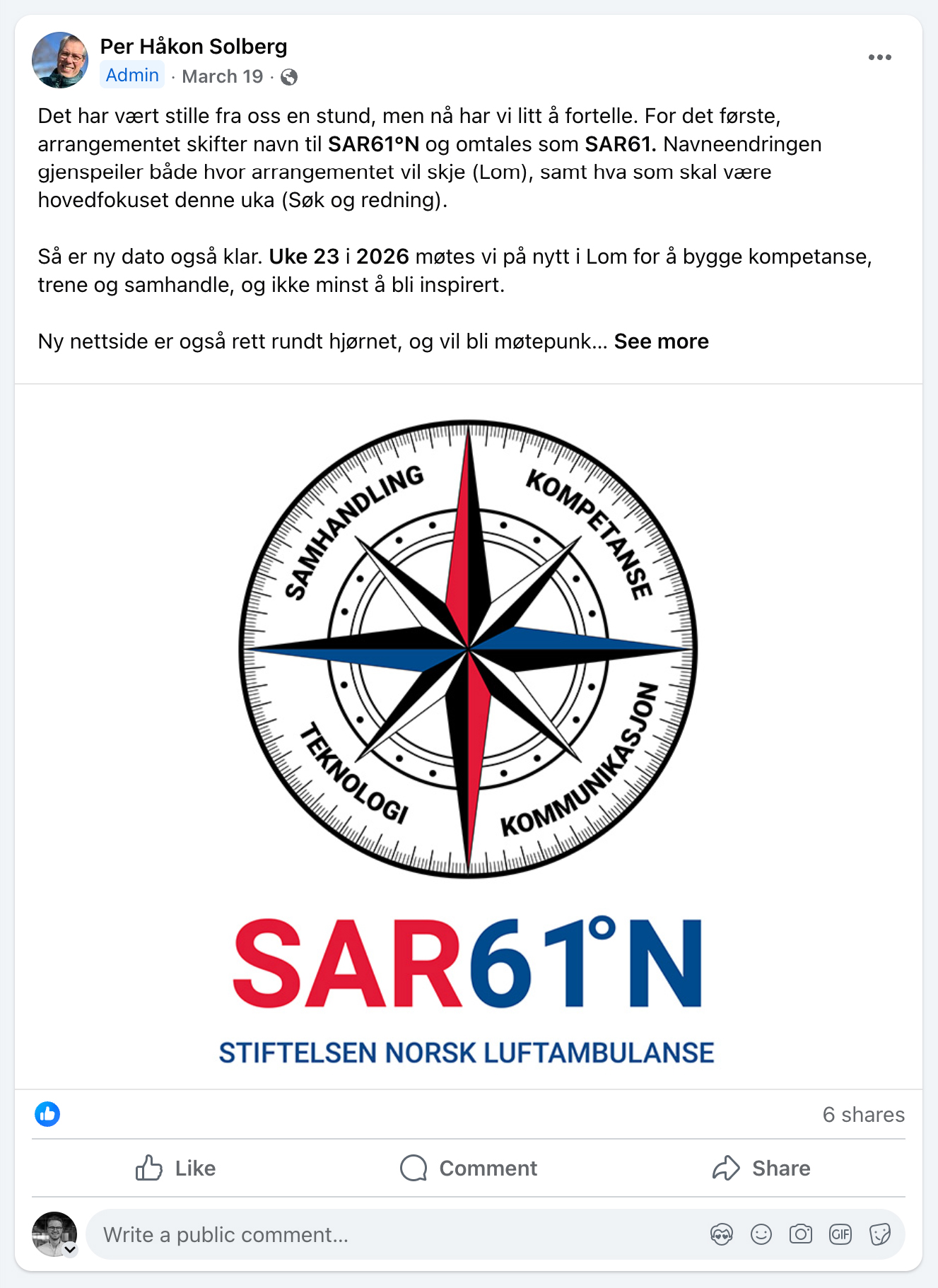 Facebook post preview